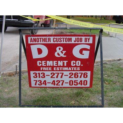 D & G Cement Co