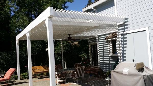 Patio cover built to last