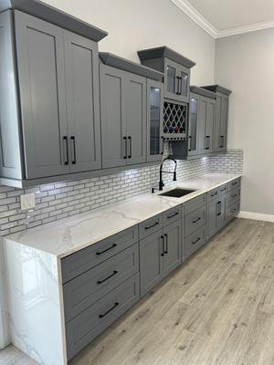 Shaker Grey Cabinets
 #Cabinets
 #Shaker
 #Grey Shaker