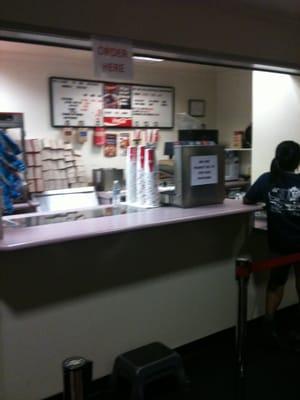 Concession table