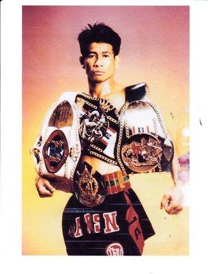 6-Time Lightweight World Champion Saekson Janjira  was the first Thailand legend in America. He has had over 200 fights.