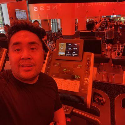 I hit a #PR of 2.011 miles in #CatchMeIfYouCan at #OrangeTheory #Koreatown! #OTF #OTFKoreatown #OrangeTheoryFitness @BryantCabrera