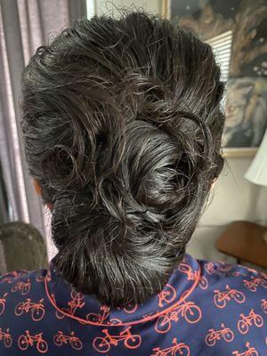 My updo