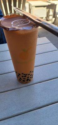 Thai tea smoothie