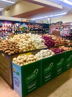 Produce section @ Safeway