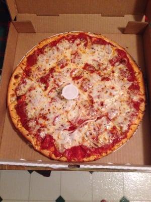 Pepperoni pizza medium