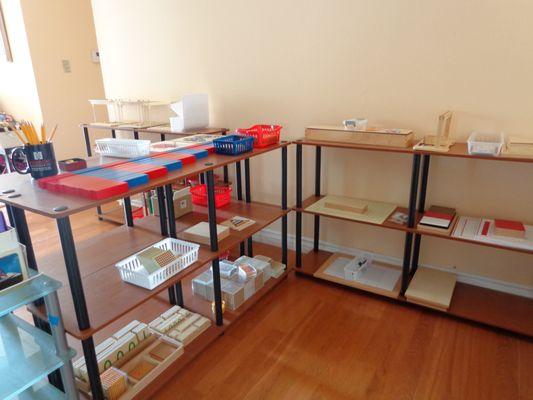 Authentic Montessori materials