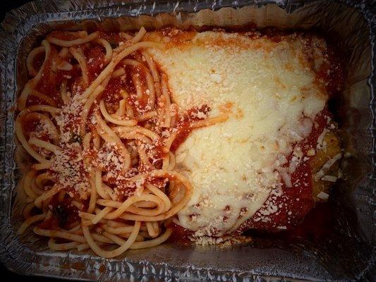 Takeout: Chicken Parm Dinner