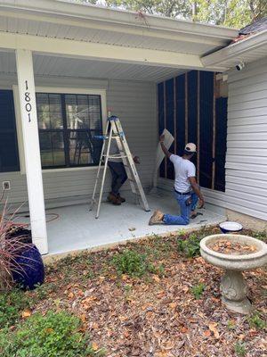 Framing in a pantry