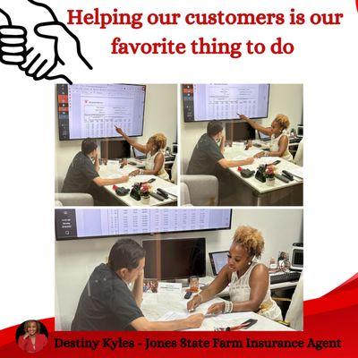 Helping customers is our favorite thing to do!