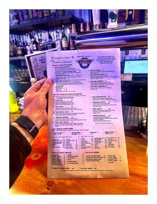 Burgers  Menu @ The Garage  3001 60th St, Kenosha, WI  Beers Crafted Burgers Nice Service.Cool!