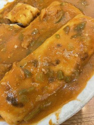 Smothered burritos