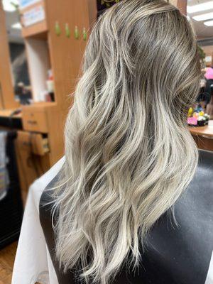 Balayage done by Jessica