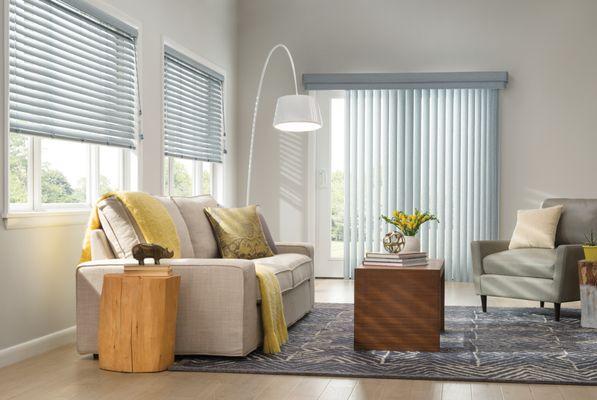 Horizontal and Vertical Blinds