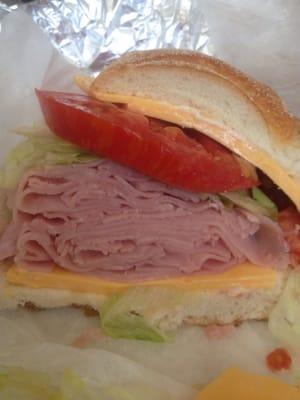 Lunch special....ham and cheese $3.00!