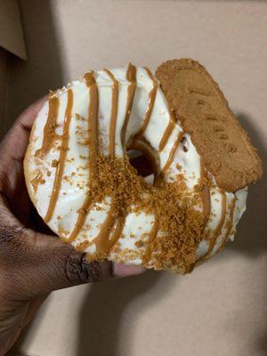 Biscoff donut