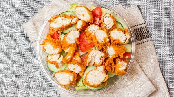 Crispy chicken salad