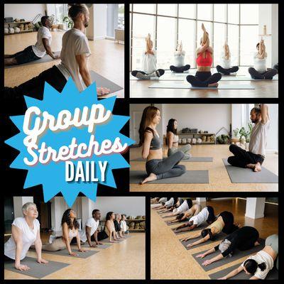 50 Minute Daily Group Stretches