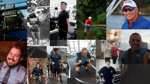 A few of the people we have helped over the years to achieve better health, fitness and a higher quality of life.