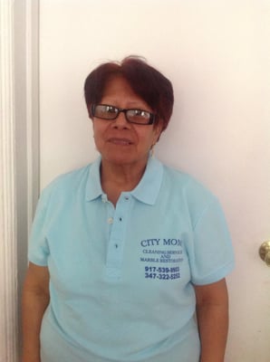 Mara Aguilar si one the oldest employee in the companny.
Se has over 10 years of experience in the cleaning services...