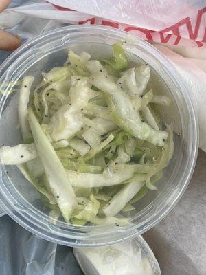 Cabbage salad