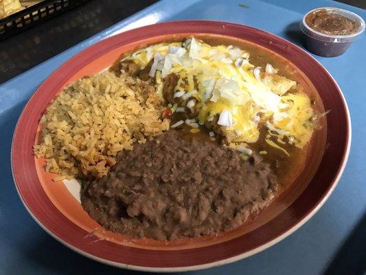 Enchilada Plate