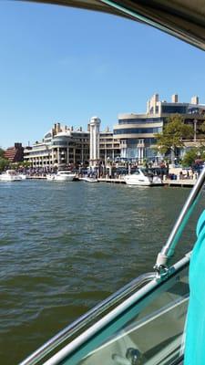 Georgetown Harbor from the boat!