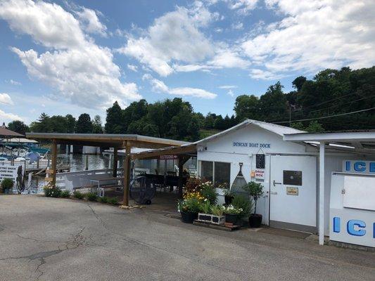 Duncan Boat Dock office