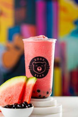 Handcrafter Watermelon Freeze with tapioca