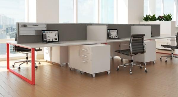 Benching System , Slimmer Design then Cubicles .