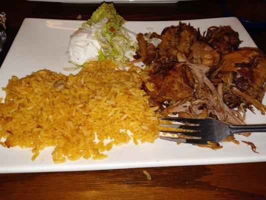 Carnitas plate