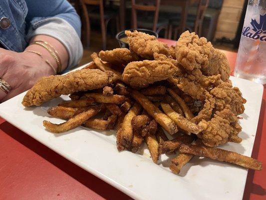 House made chicken tenders. Good bye Chick-fil-A