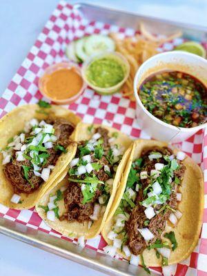 Birria tacos