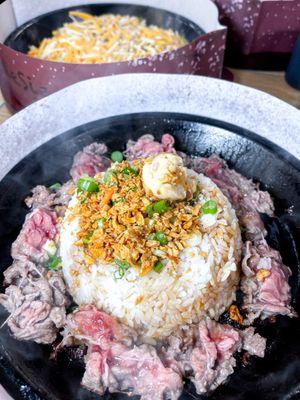 Garlic Beef Pepper Rice | IG @christinesnomz