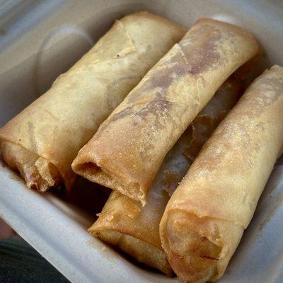 Banana Lumpia off the Pupu Menu.