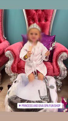 Princess and diva spa fun shop