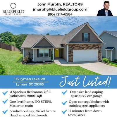 Just listed