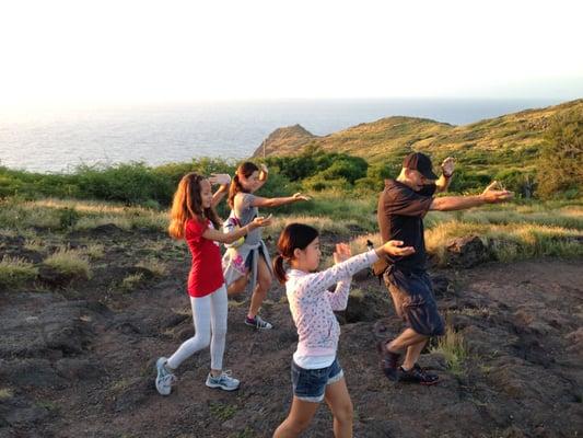 Sunrise hike to Makapuu with Maeda Sensei