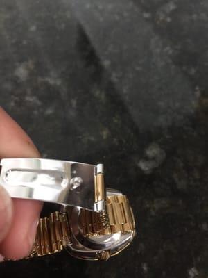 Brand new expensive Rado, suffered scratches