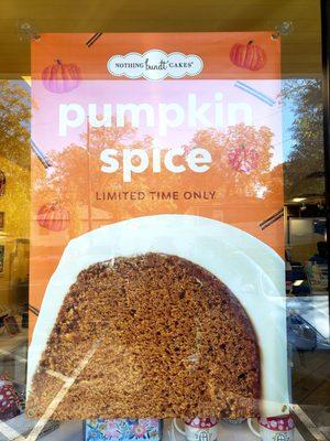 It's still pumpkin spice season