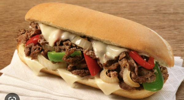 philly steak  cheese