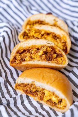 Beef chorizo egg and cheese kolaches