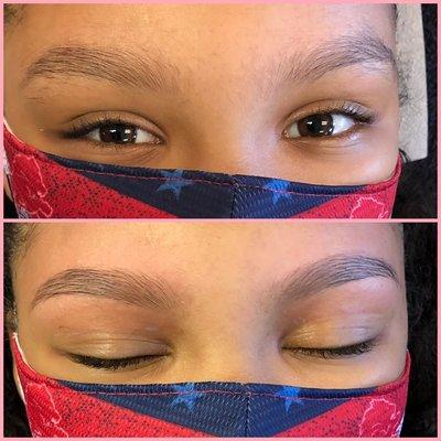 Eyebrow Wax(Before/After)