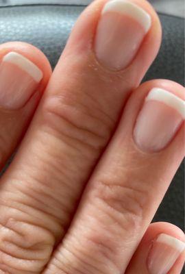 French gel manicure