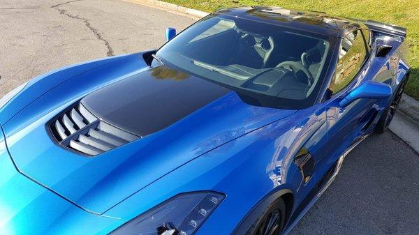 2015 Z06 Clear bra and Vehicle wrap project