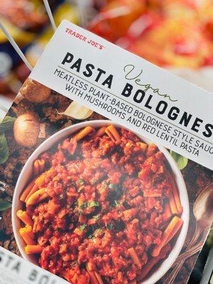 Vegan Pasta bolognes