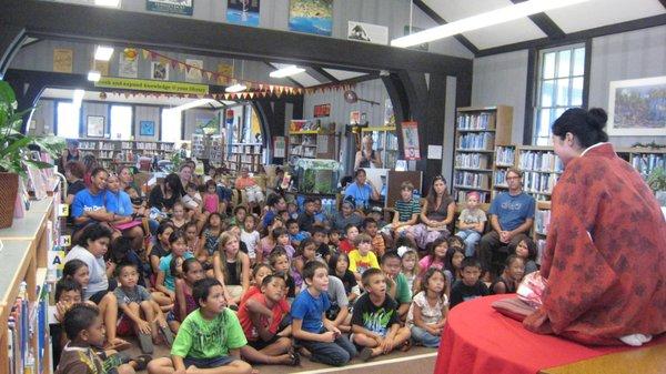 Bento Rakugo Program funded by FLH at Moloka'i Public Library