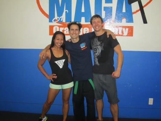 Thx for showing us some love KMOC! Great class and energy! Stop by Krav Maga Renton if you find yourself in the Seattle area! :)