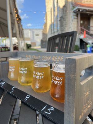 Beer flight