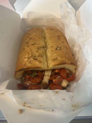 Chicken Caprese Sandwich